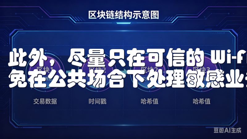 此外，尽量只在可信的 Wi-Fi 网络中使用应用程序，避免在公共场合下处理敏感业务。